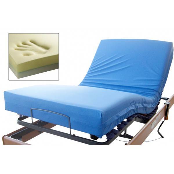 Colchón viscoelástico para cama articulada - Ortopedia Plaza