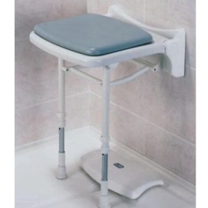 Taburete silla de ducha en alquiler - Ortopedia Plaza