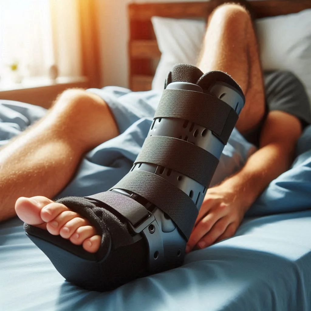 ¿Debo utilizar una tobillera para dormir?