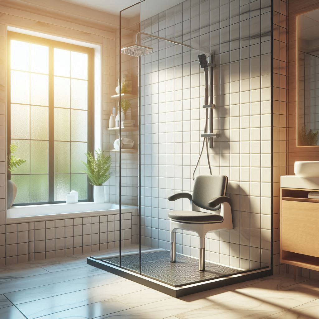 ¿Cuál es la diferencia entre una silla de ducha y un taburete?