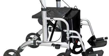 Andador convertible en silla de ruedas ¿es eficaz