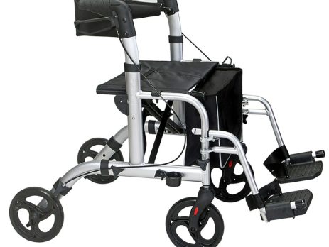 Andador convertible en silla de ruedas ¿es eficaz