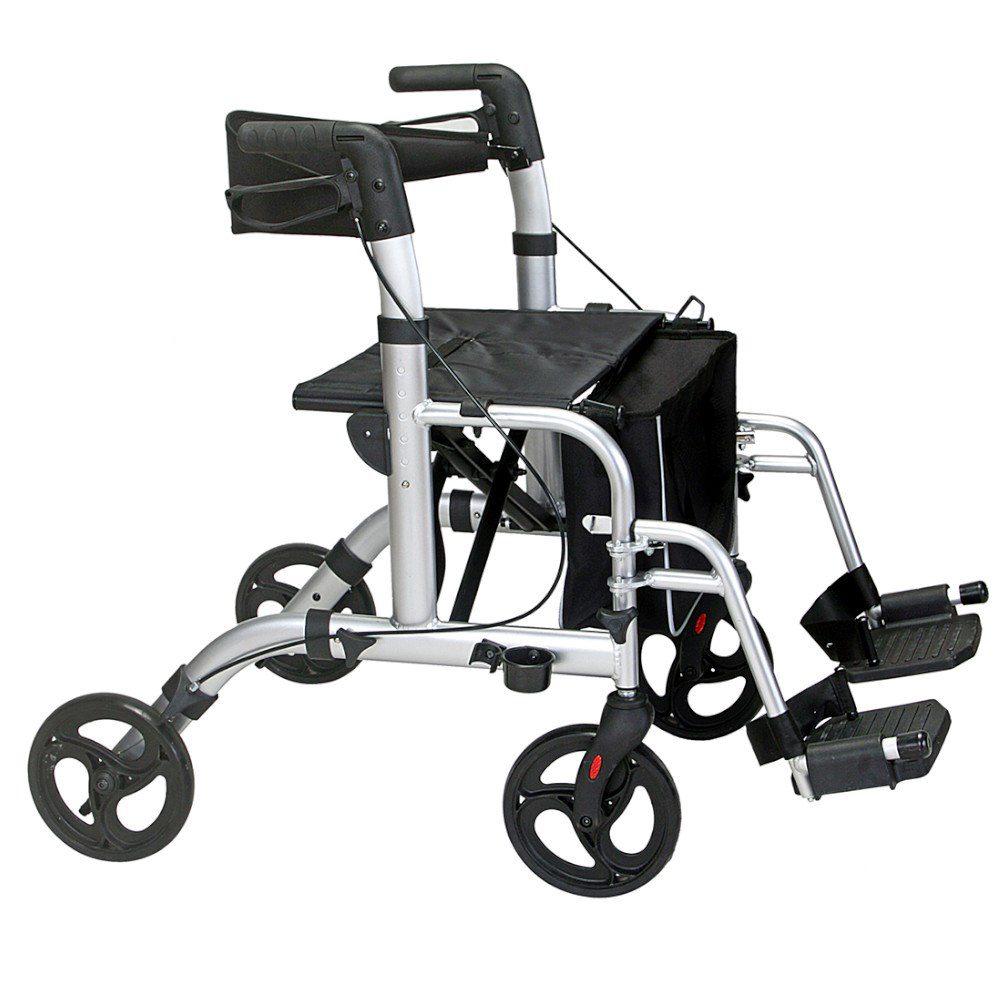 Andador convertible en silla de ruedas ¿es eficaz