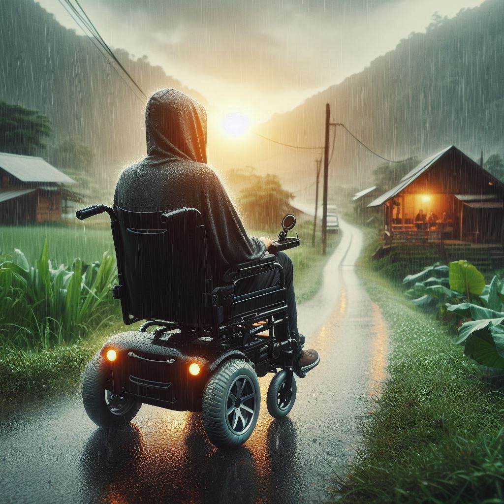 Silla de ruedas eléctrica para el campo ¿es posible?