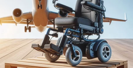 ¿Cómo embalar una silla de ruedas para viajar en avión?