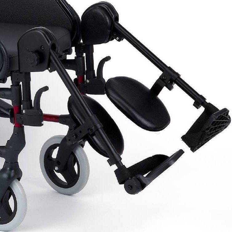 Reposapies elevable para silla de ruedas universal